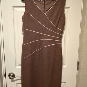 Vintage Kay Unger Sleeveless Knee Length Wool Dress – Never Worn